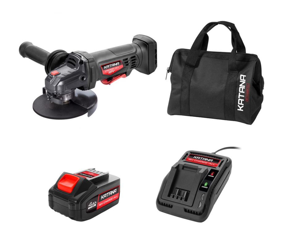 KATANA 125MM ANGLE GRINDER COMBO 
